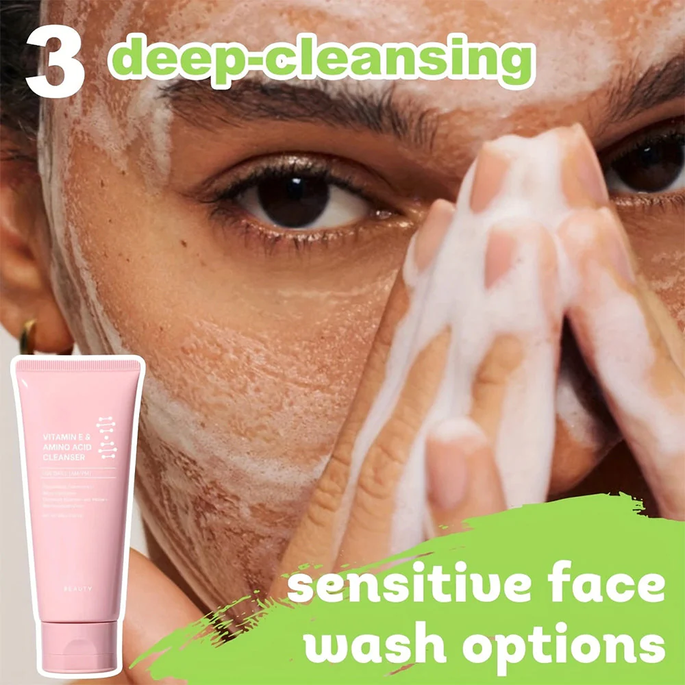 Alcohol-Free Pore-Cleansing & Moisturizing Facial Cleanser - Image 6
