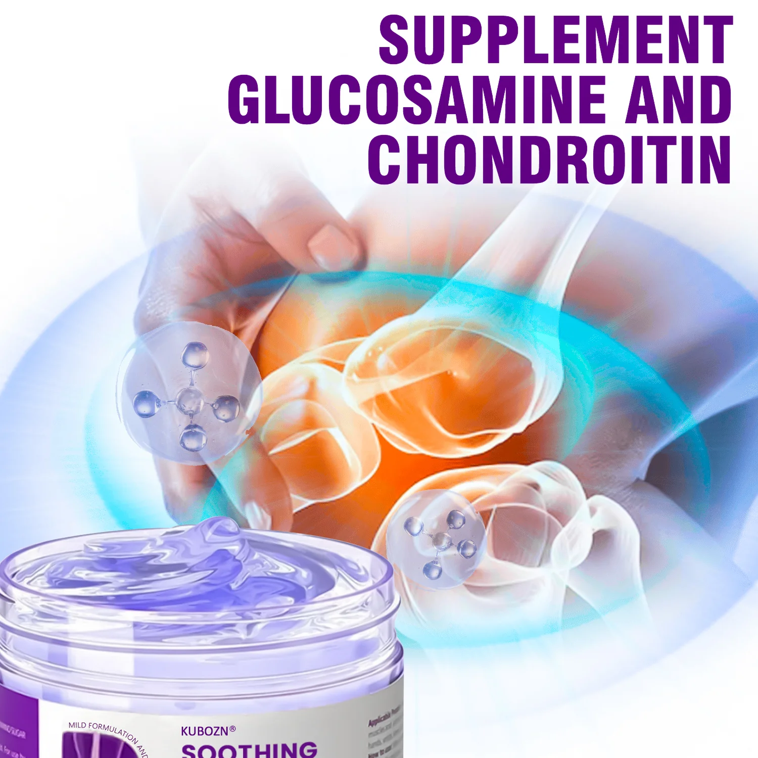 KUBOZN® Turmeric & Emu Oil Arthritis Soothing Pain Relief Massage Gel - Image 3