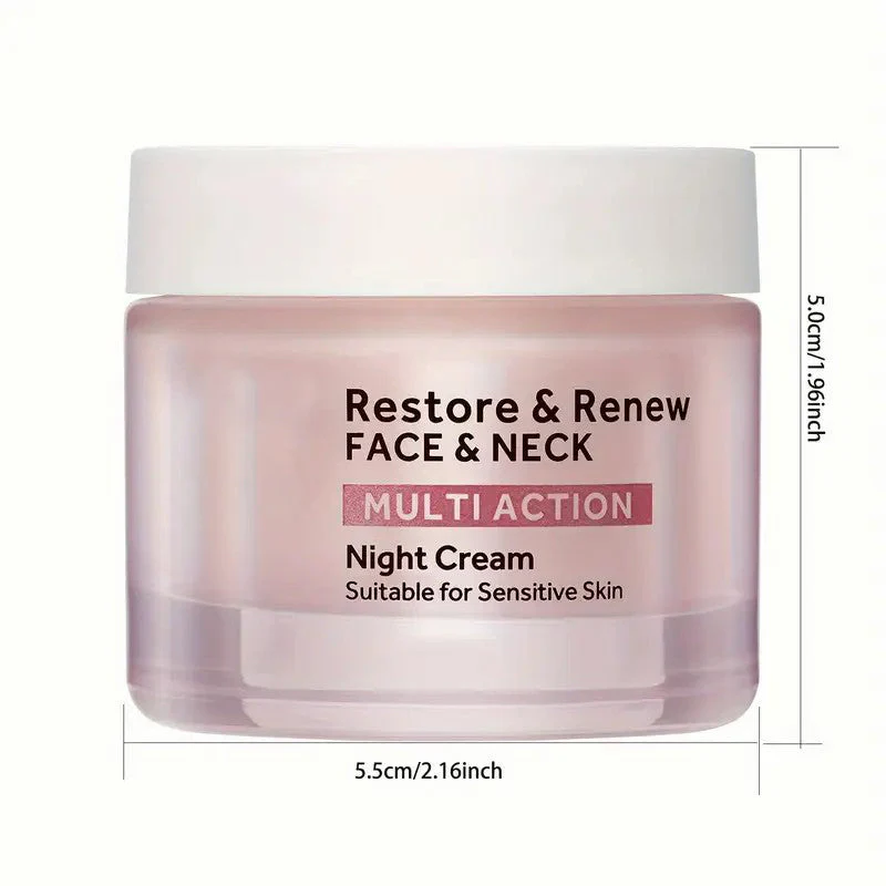 Number 7 Restore &Renew Multi Action Face & Neck Night Cream - Image 4